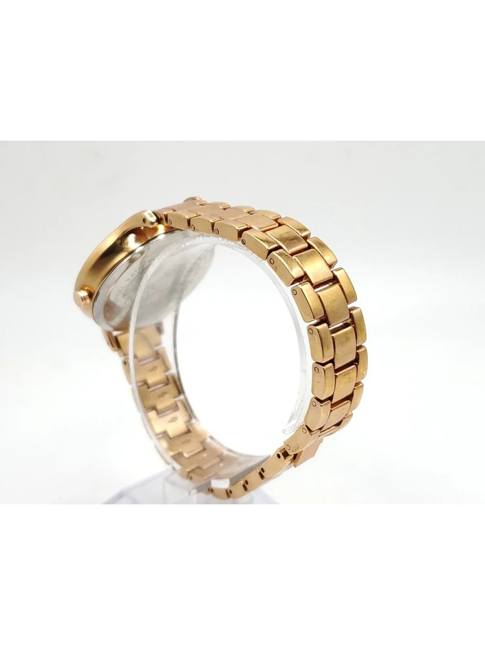 Boum Quartz Watch Womens Rose Gold Tone Round 35mm Dial